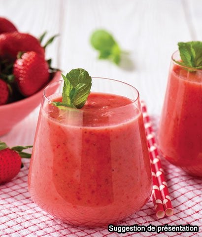 smoothie saveur fraise