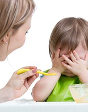 Enfant qui ne veut pas manger 