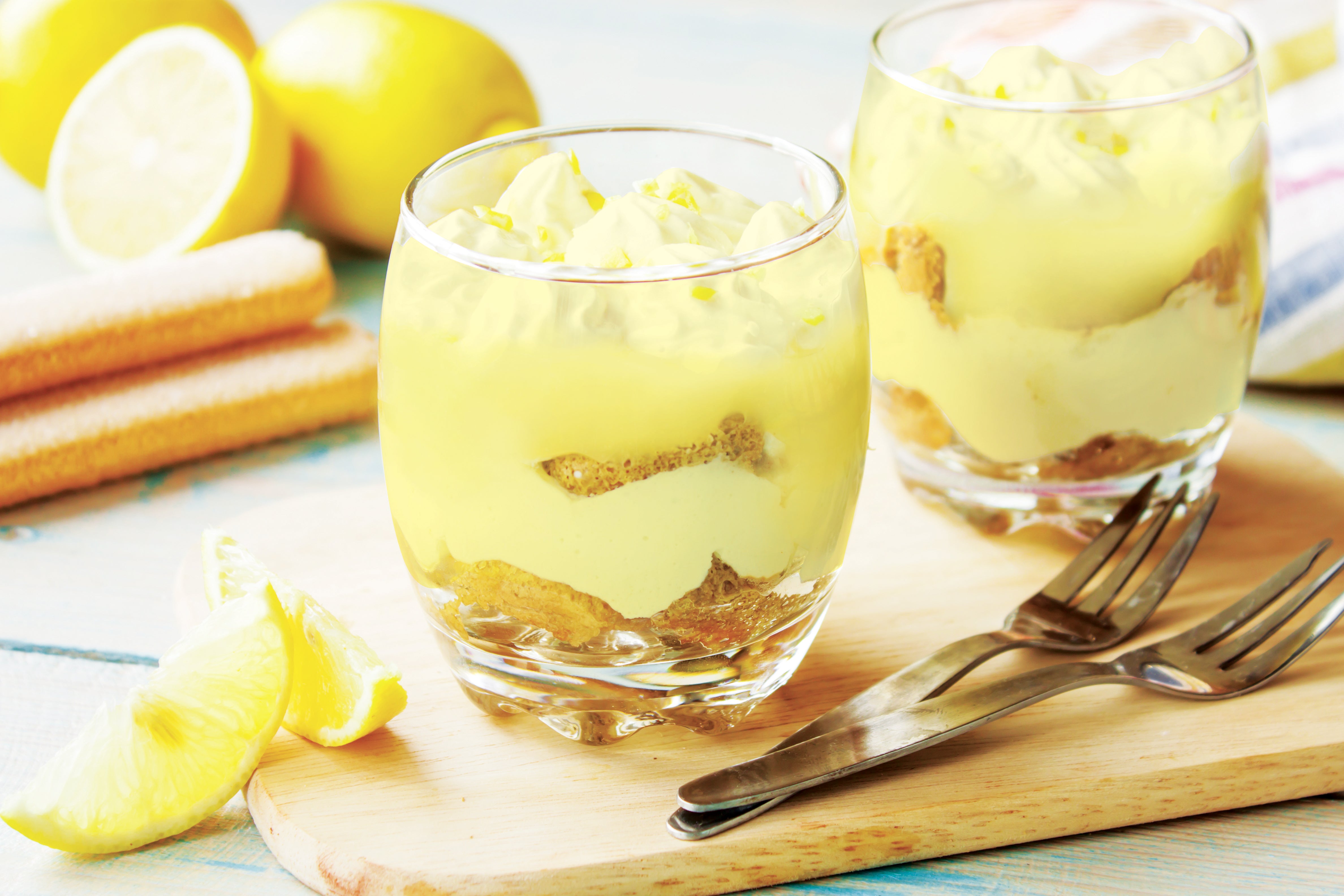 Recette mousse citronnée aux fruits