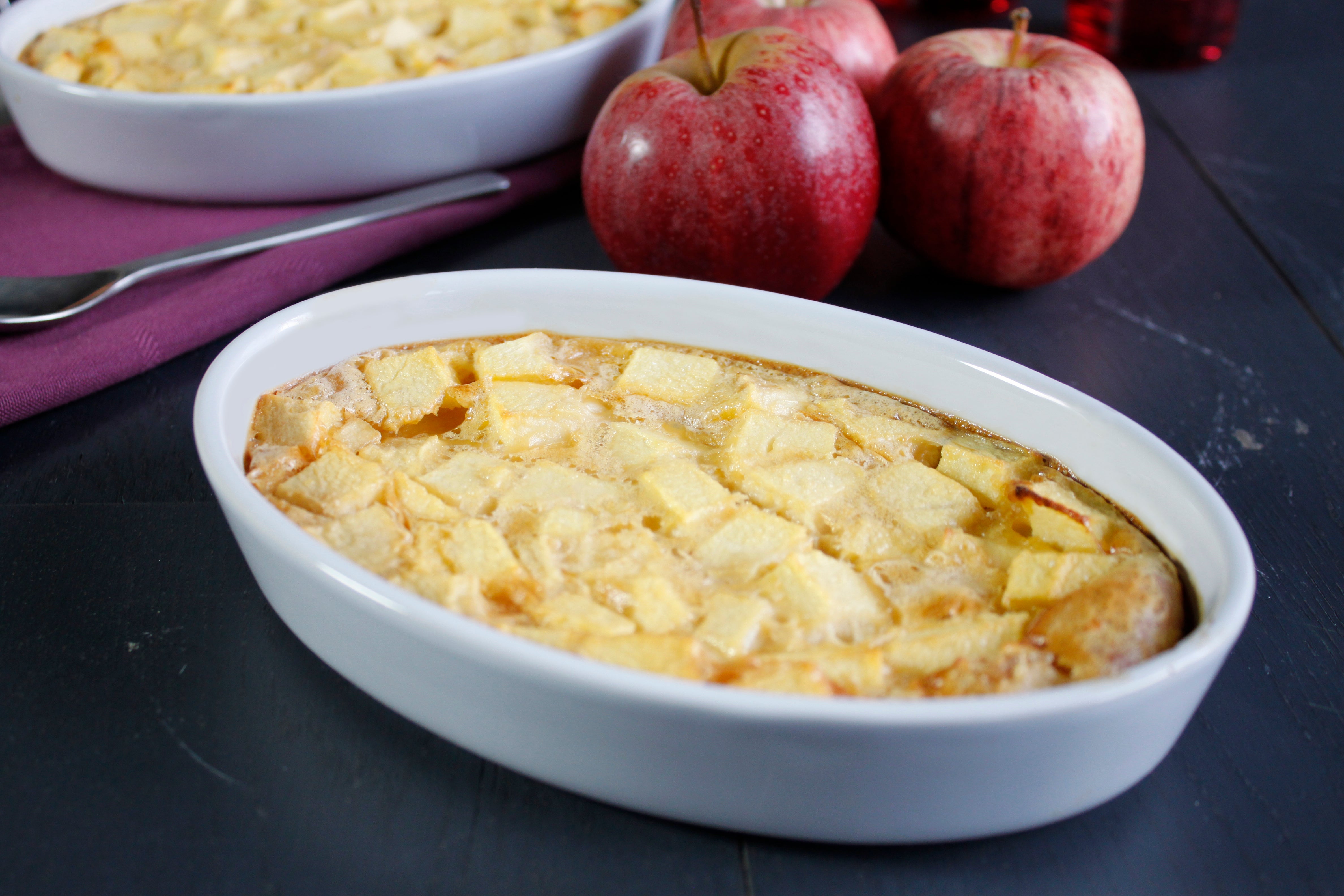 Clafoutis aux pommes