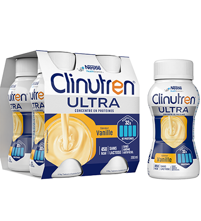 Clinutren® Ultra Vanille I Pack et Bouteille