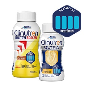 LES PRODUITS CLINUTREN® PROTISCORE 4 BARRES