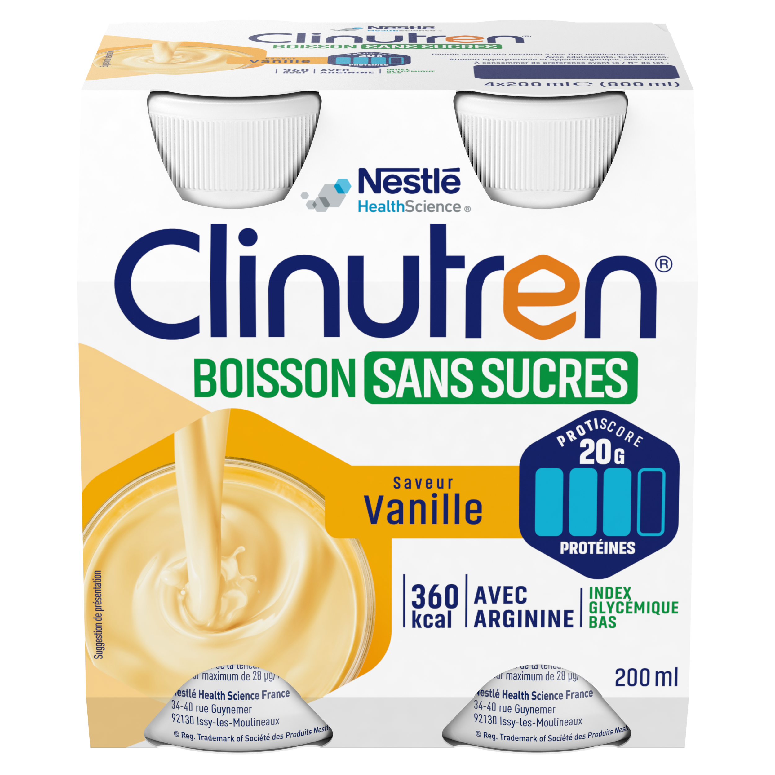 CLINUTREN® BOISSON SANS SUCRES