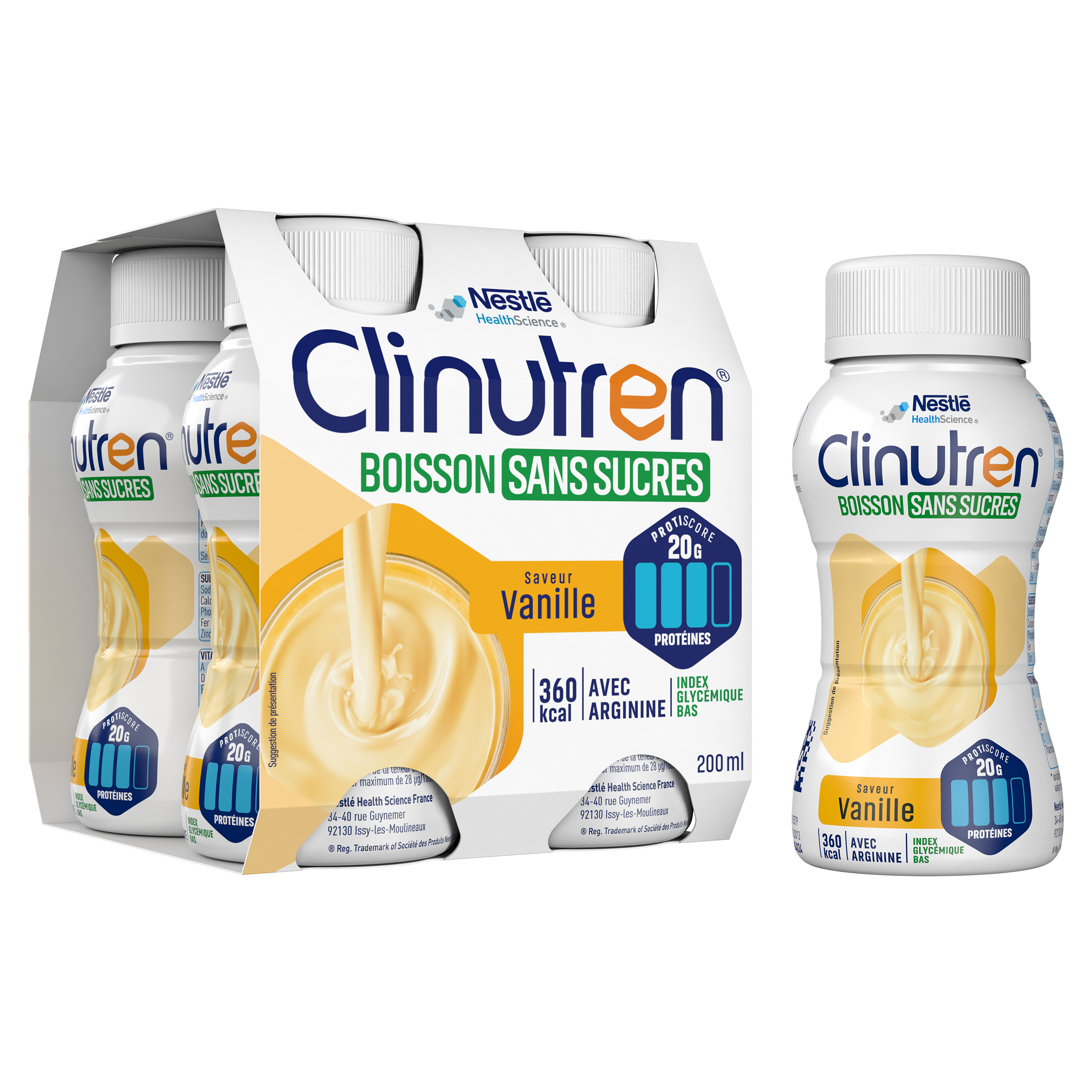 CLINUTREN® BOISSON SANS SUCRES