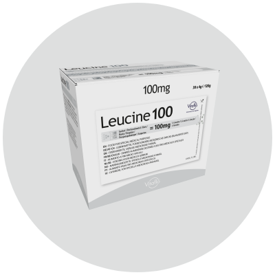 Produit à base de leucine