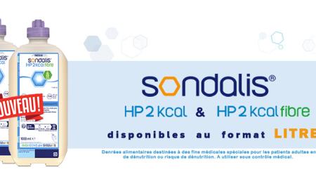 Sondalis ® HP 2kcal et HP 2kcal fibre disponibles au format Litre.