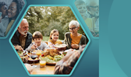 family eating