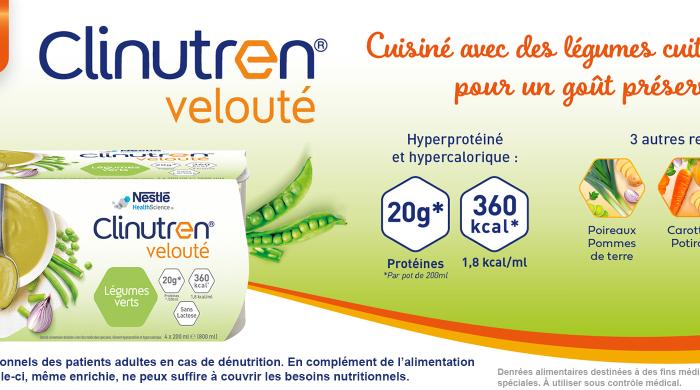 Bannière Clinutren Velouté