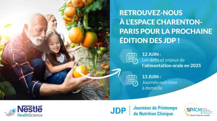 Nestlé Health Science France aux JDP 2025 de Paris
