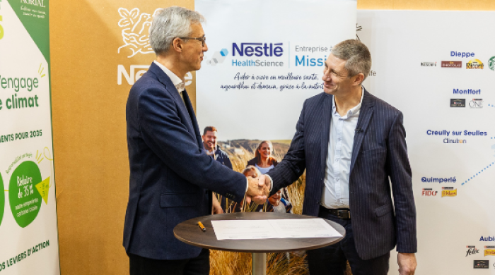 Signature Partenariat Agrial et NHS France