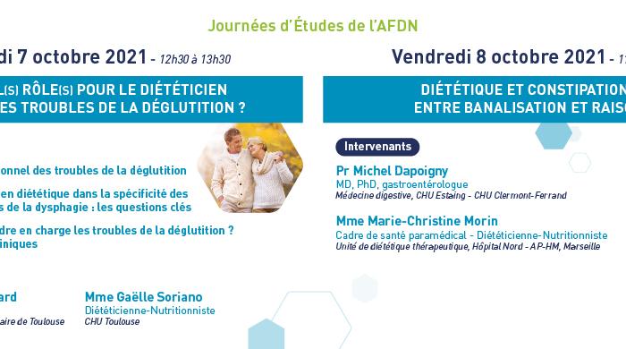 Programme 59èmes Journées d'Etudes AFDN | Nestlé Health Science