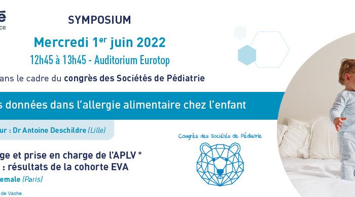 symposium congrès des sociétés de pédiatrie