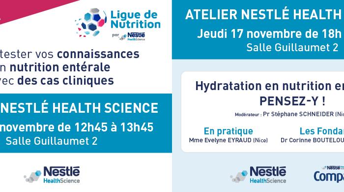 Nestlé Health Science est partenaire des JFN à Toulouse