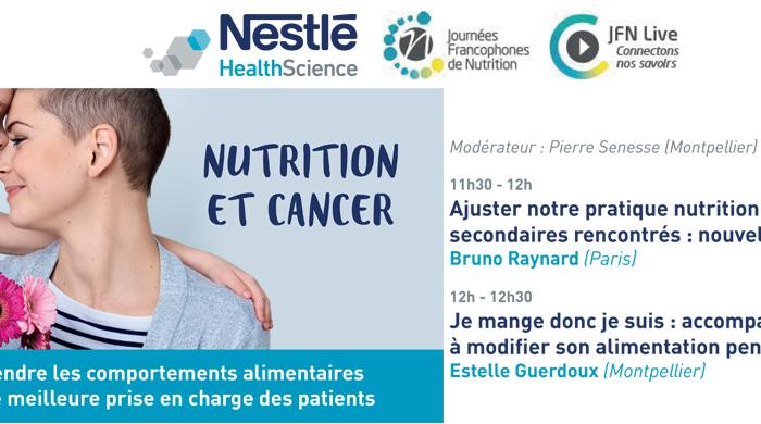 E-Atelier Nutrition et Cancer JFN | Nestlé Health Science