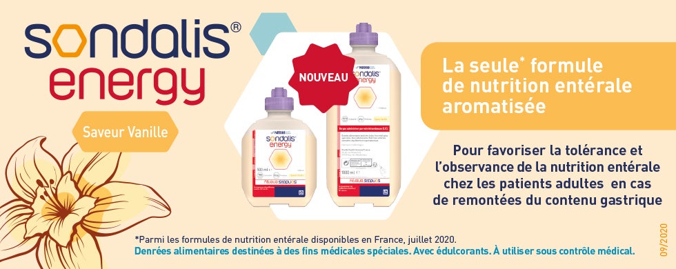 Bannière Sondalis Energy Vanille